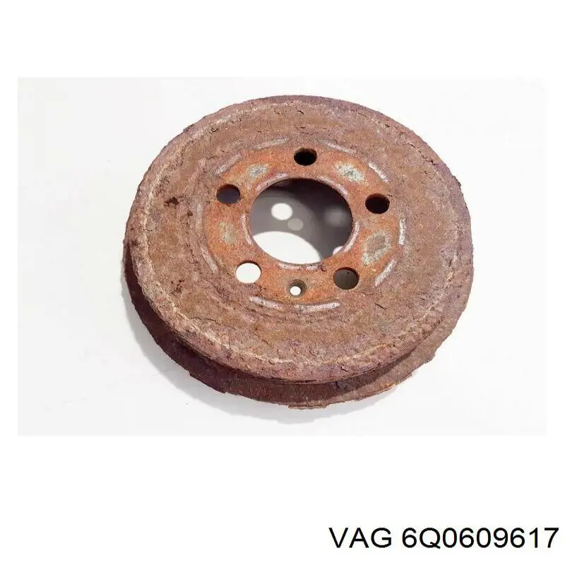 Comprar 6Q0609617 VAG Tambor de freno trasero