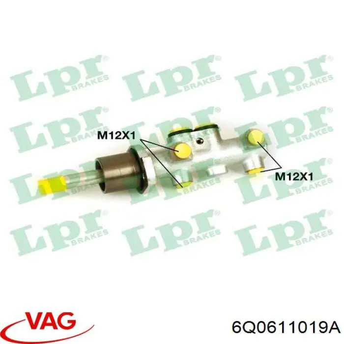 Comprar 6Q0611019A VAG Cilindro maestro de frenos