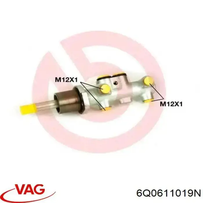 Comprar 6Q0611019N VAG Cilindro maestro de frenos