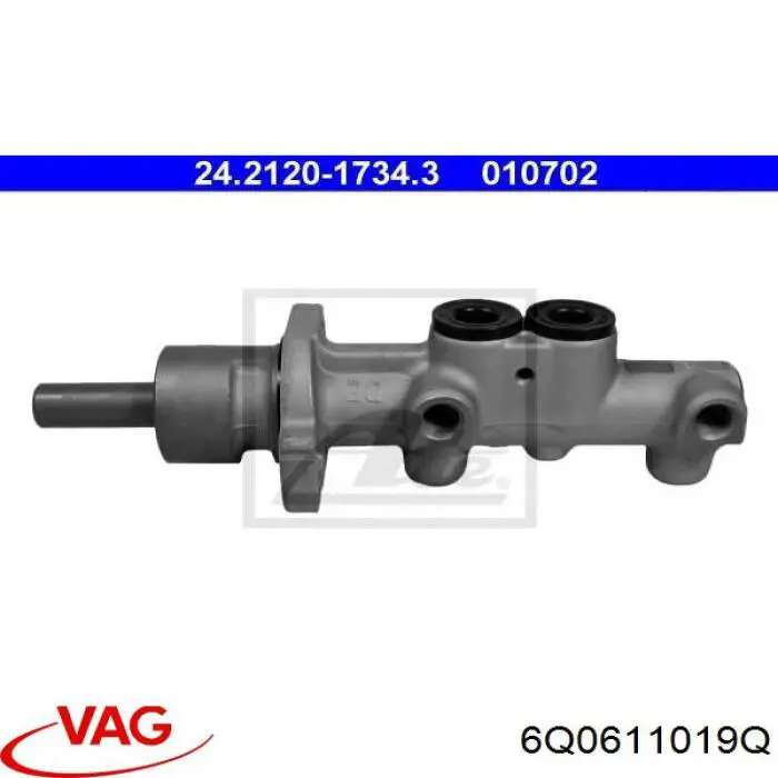 Cilindro maestro de frenos VAG 6Q0611019Q precio, desde 36,30 EUR
