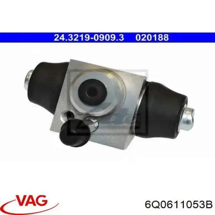 6Q0611053B VAG cilindro de freno de rueda trasero