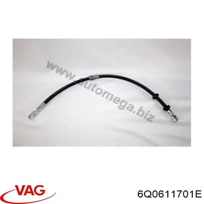 Latiguillos de freno delantero VAG 6Q0611701E precio, desde 13,37 EUR
