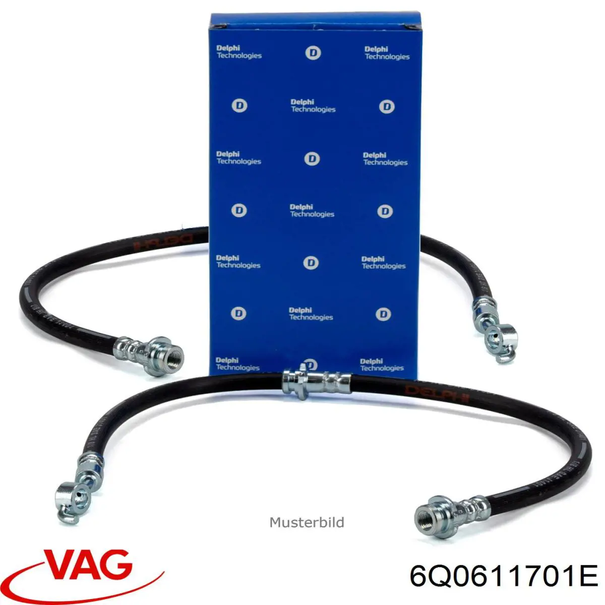 Latiguillos de freno delantero VAG 6Q0611701E precio, desde 13,37 EUR