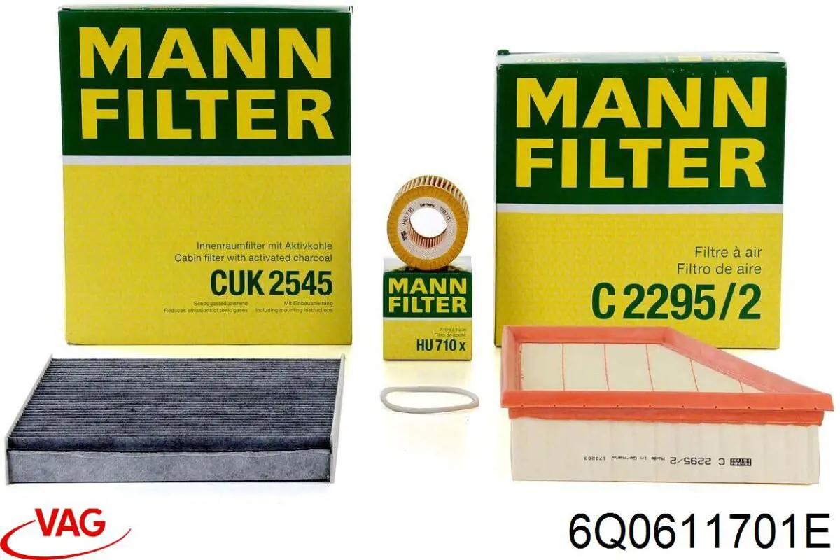 Comprar 6Q0611701E VAG Latiguillos de freno delantero