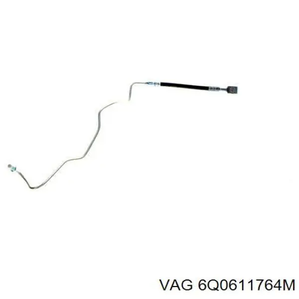 6Q0611764M VAG tubo flexible de frenos trasero derecho