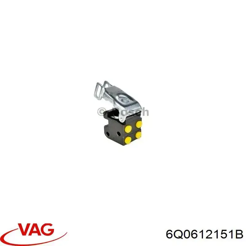 Regulador de la fuerza de frenado 6Q0612151F VAG