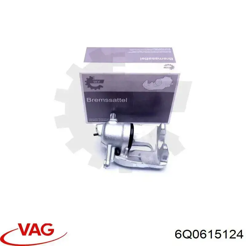 Pinza de freno, Eje delantero derecha VAG 6Q0615124
