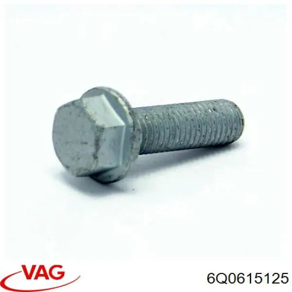6Q0615125 VAG Soporte de pastillas de freno delantera