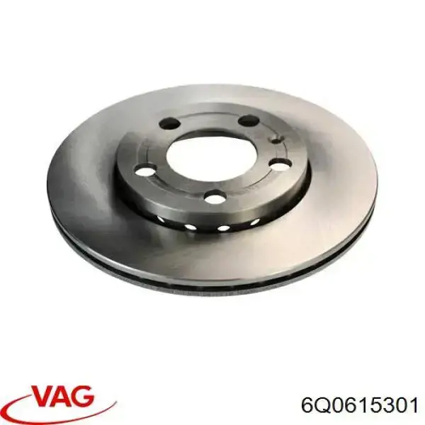 Disco de freno 6Q0615301 VAG