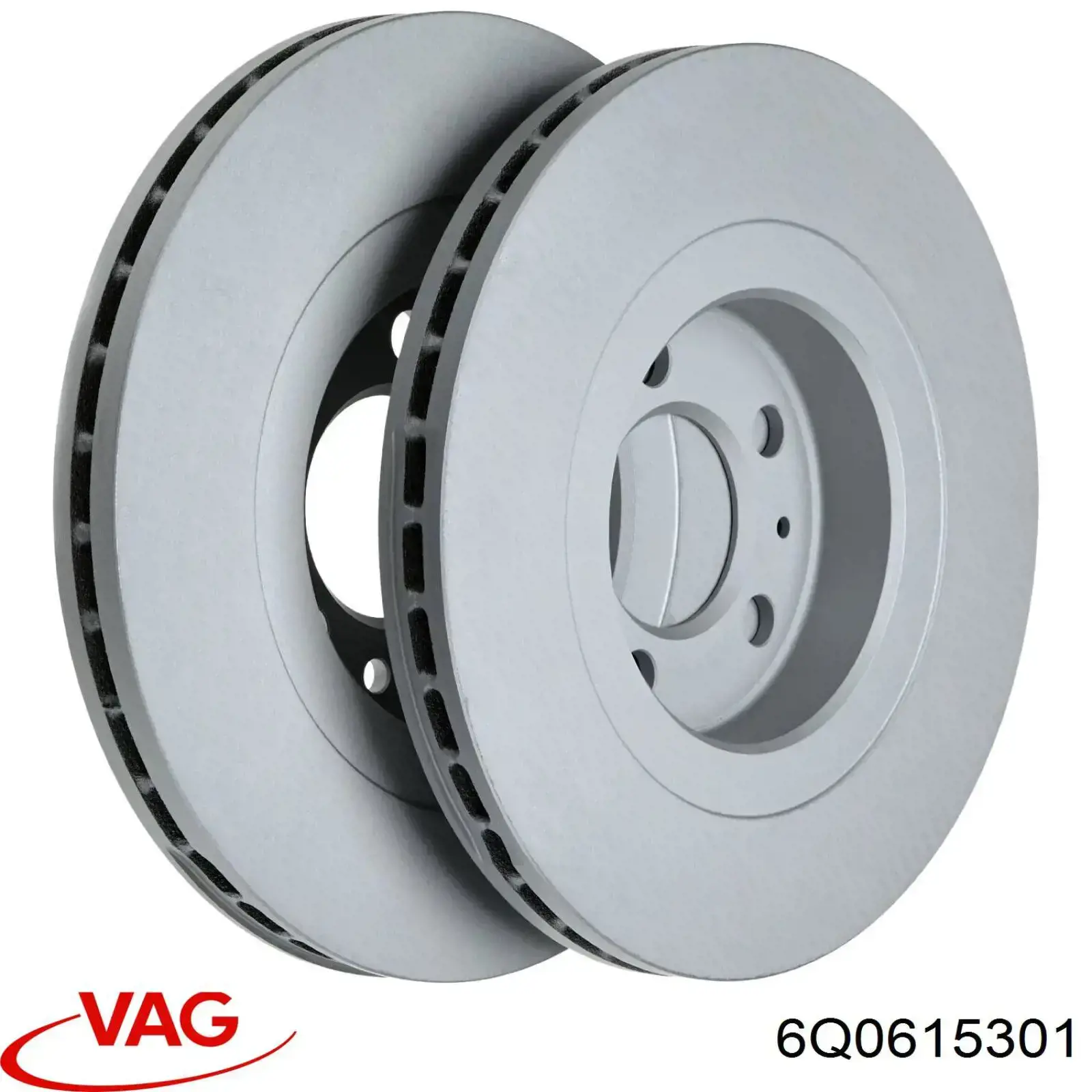 Disco de freno delantero VAG 6Q0615301