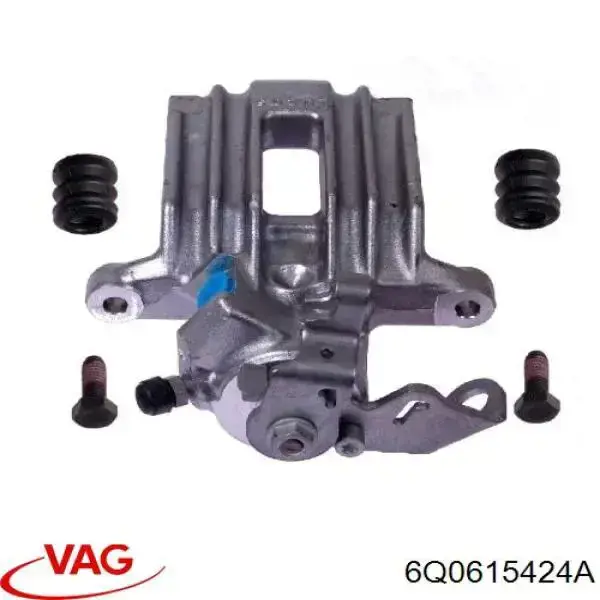 Pinza de freno trasera derecha VAG 6Q0615424A