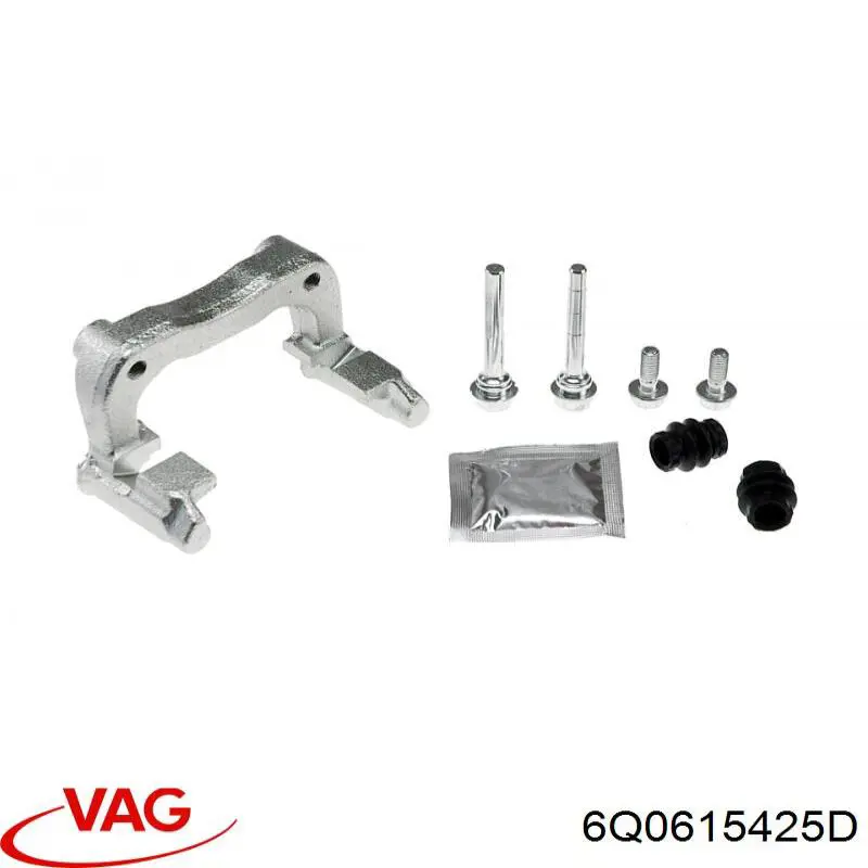 Comprar 6Q0615425D VAG Soporte de la pinza de freno trasera