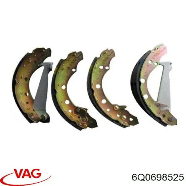 Zapatas de freno 6Q0698525 VAG
