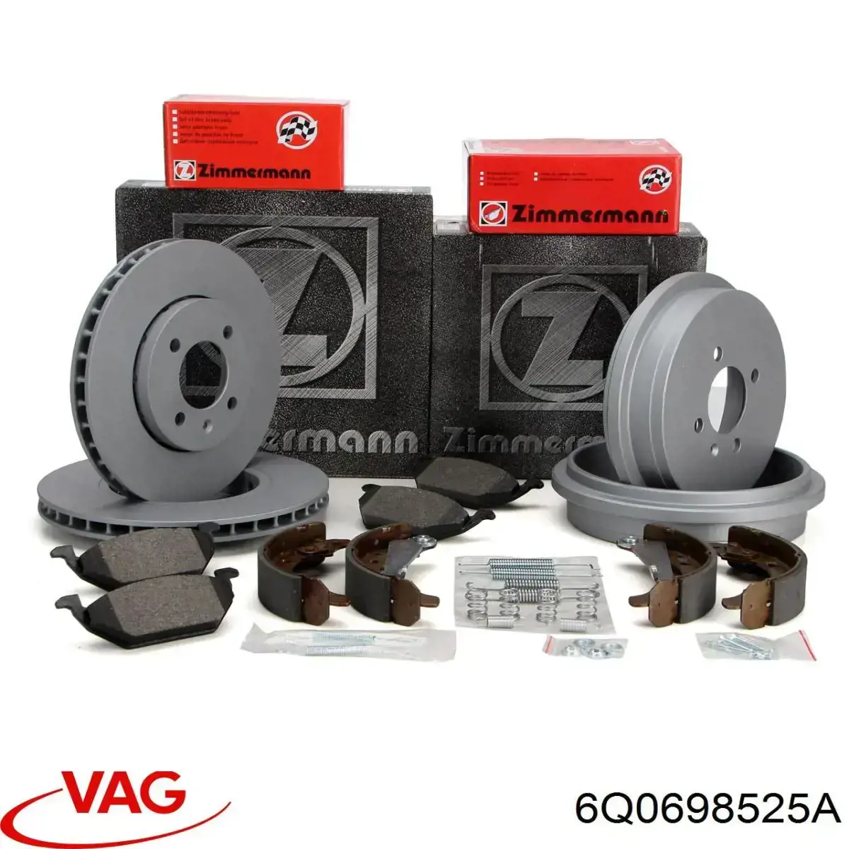 Comprar 6Q0698525A VAG Zapatas de freno