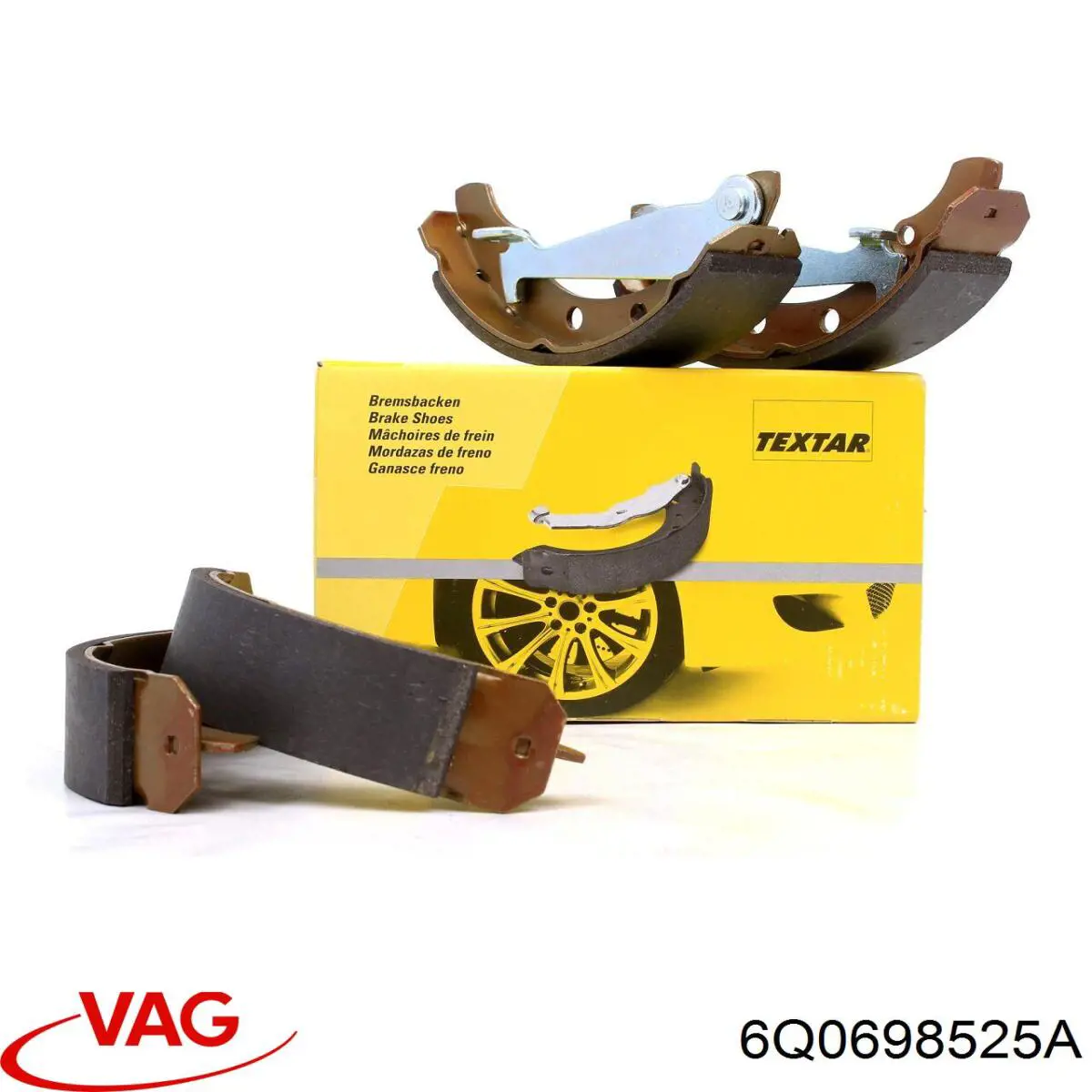 Zapatas de freno de tambor traseras VAG 6Q0698525A precio, desde 22,75 EUR