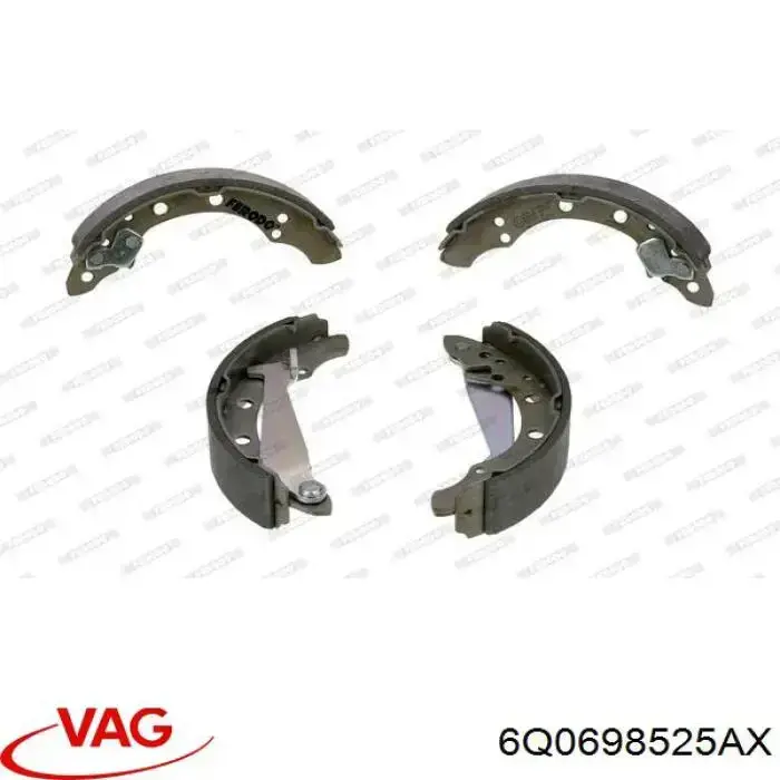 Zapatas de freno de tambor traseras VAG 6Q0698525AX precio, desde 22,75 EUR