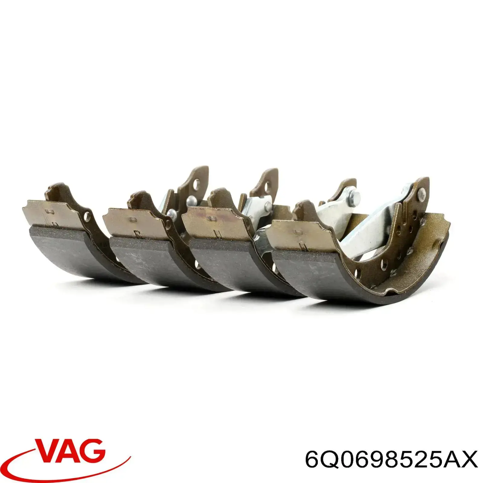 Zapatas de freno 6Q0698525AX VAG