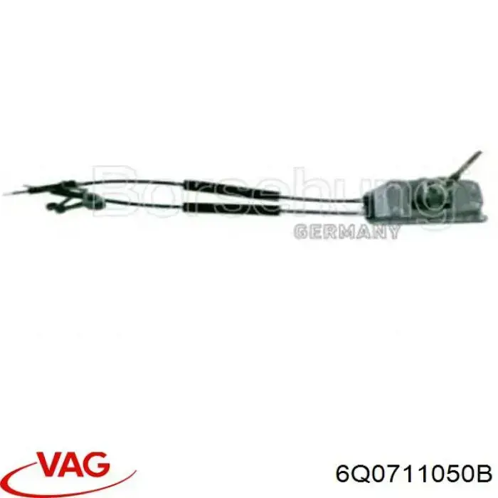 6Q0711050B VAG Palanca selectora cambio de marcha