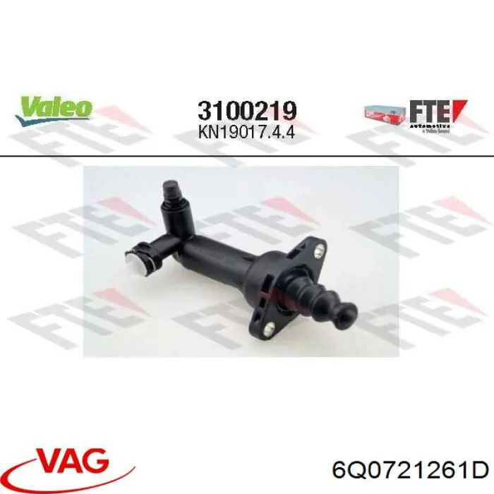 Bomba auxiliar de embrague VAG 6Q0721261D precio, desde 30,78 EUR