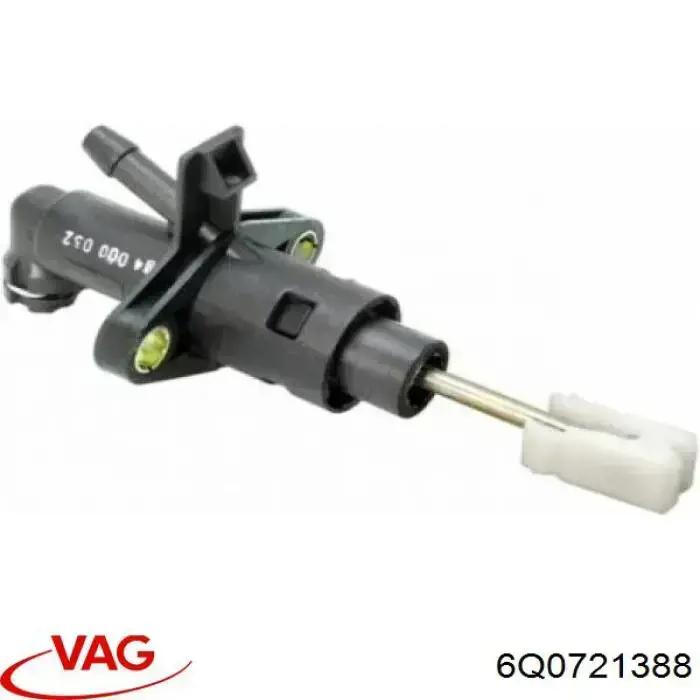 Cilindro maestro de embrague 6Q0721388 VAG