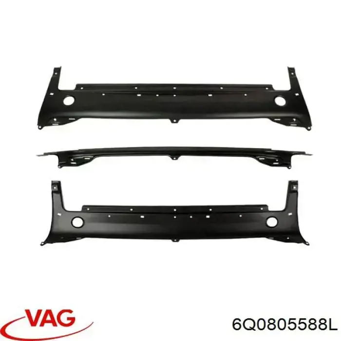 Panel de soporte del radiador y montaje de faros VAG 6Q0805588L precio, desde 119,04 EUR
