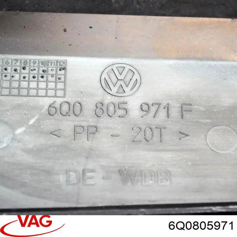  VAG 6Q0805971 precio, desde 16,56 EUR