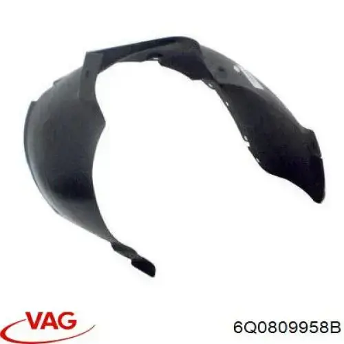 6Q0809958B VAG Paso rueda delantero derecho