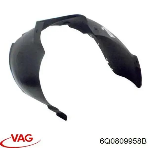 Guardabarros interior derecho, aleta delantera VAG 6Q0809958B precio, desde 16,94 EUR