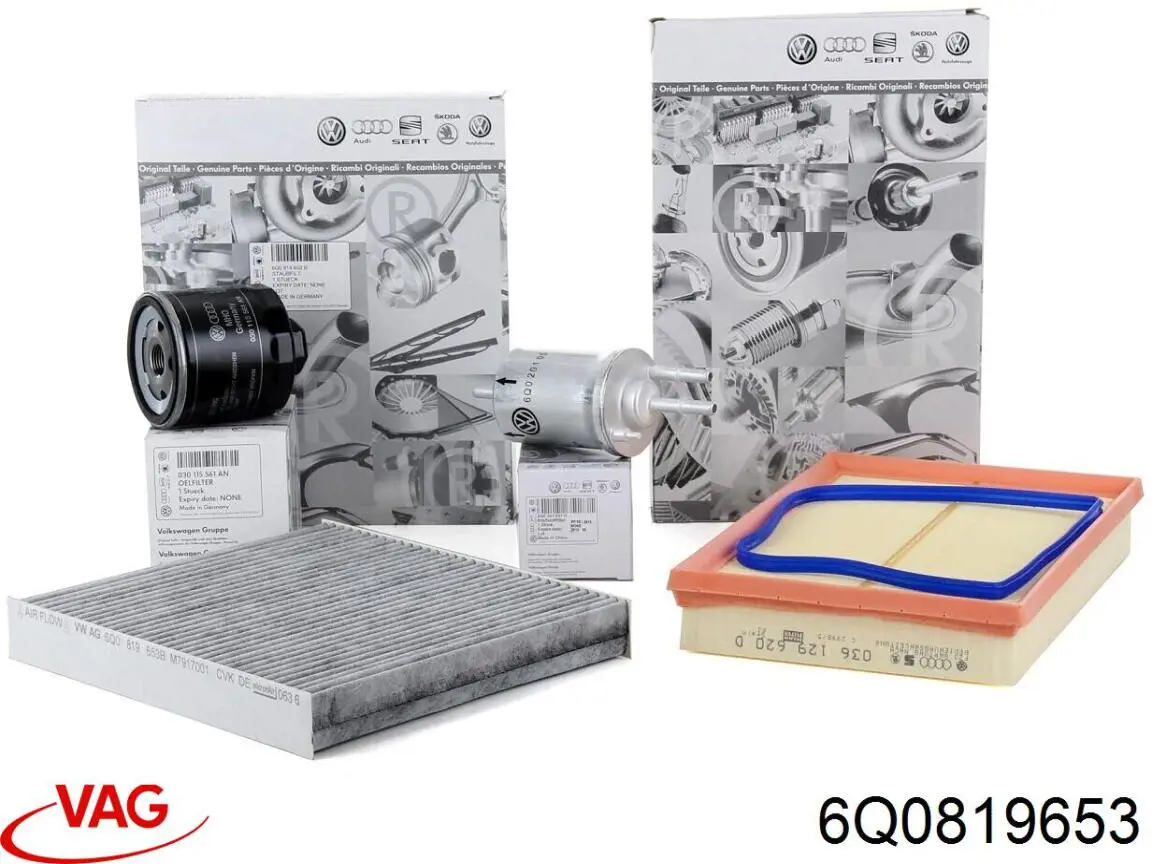 Comprar 6Q0819653 VAG Filtro de aire del habitáculo