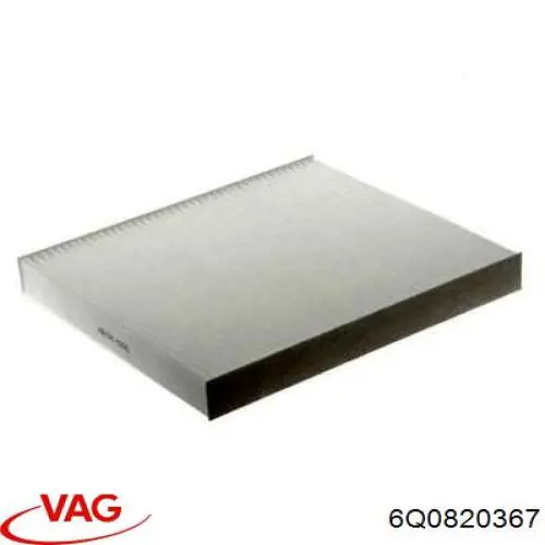 Filtro de cabina VAG 6Q0820367 precio, desde 8,66 EUR