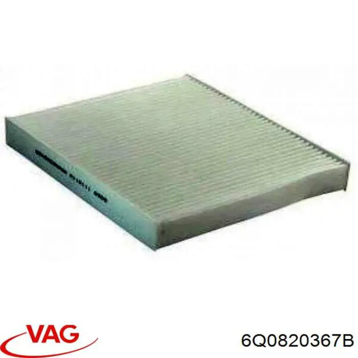 Filtro de habitáculo 6Q0820367B VAG