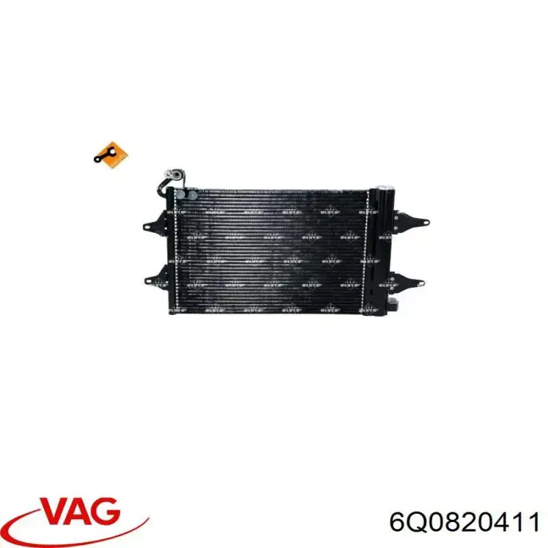 Condensador aire acondicionado 6Q0820411 VAG