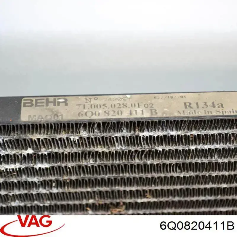 Comprar 6Q0820411B VAG Condensador de aire acondicionado