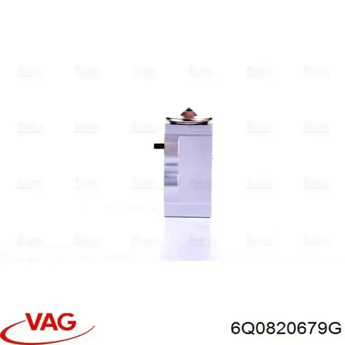 Válvula TRV del aire acondicionado 6Q0820679G VAG
