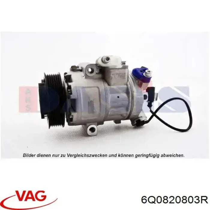 6Q0820803R VAG compresor de aire acondicionado