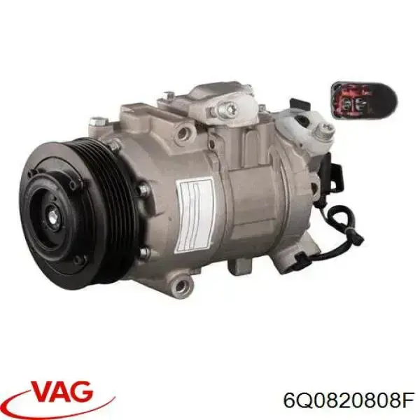 Compresor de aire acondicionado 6Q0820808F VAG