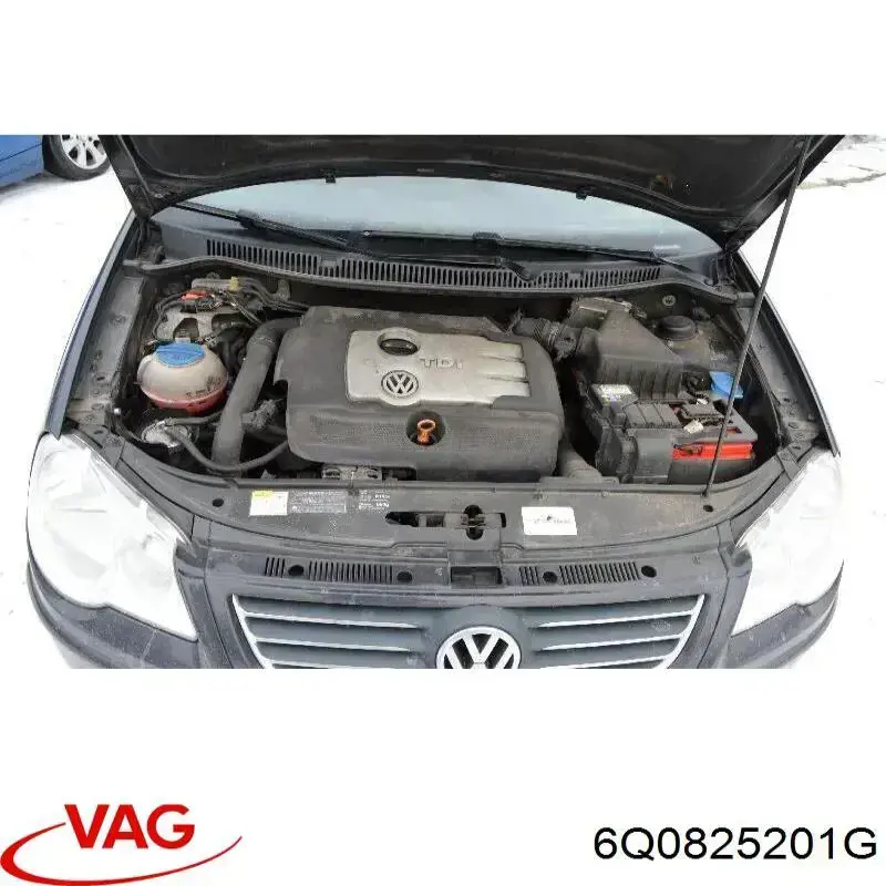 Protección inferior izquierda VAG 6Q0825201G precio, desde 34,91 EUR