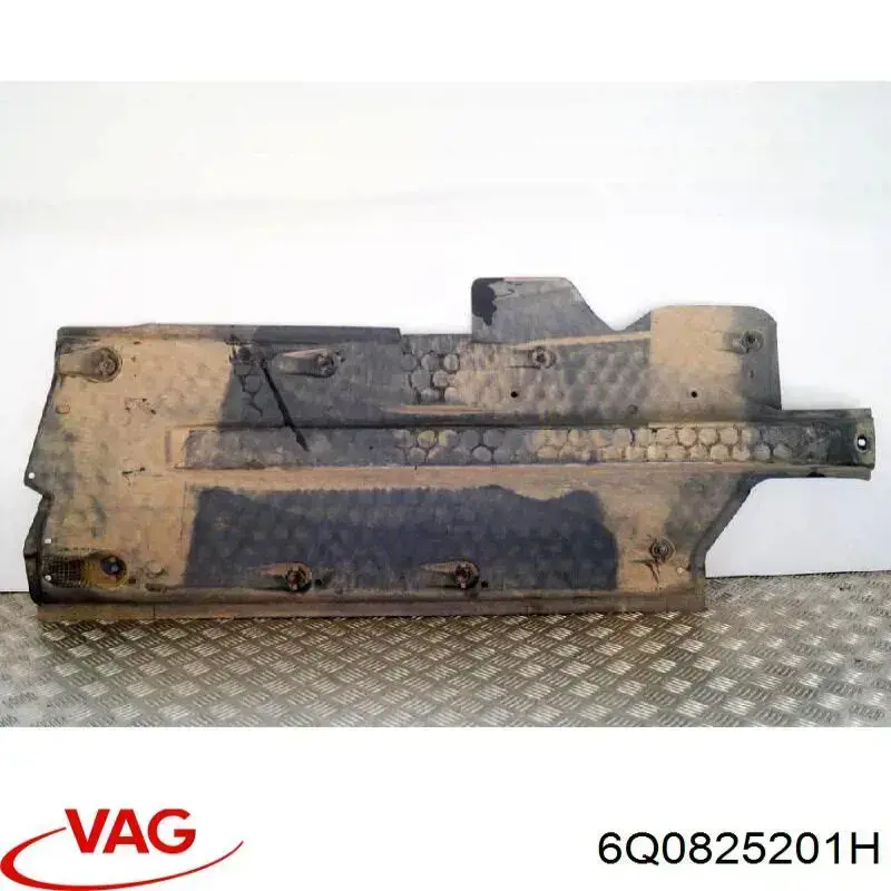 Protección inferior izquierda 6Q0825201H VAG