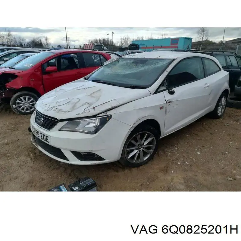 6Q0825201H VAG Protección inferior izquierda