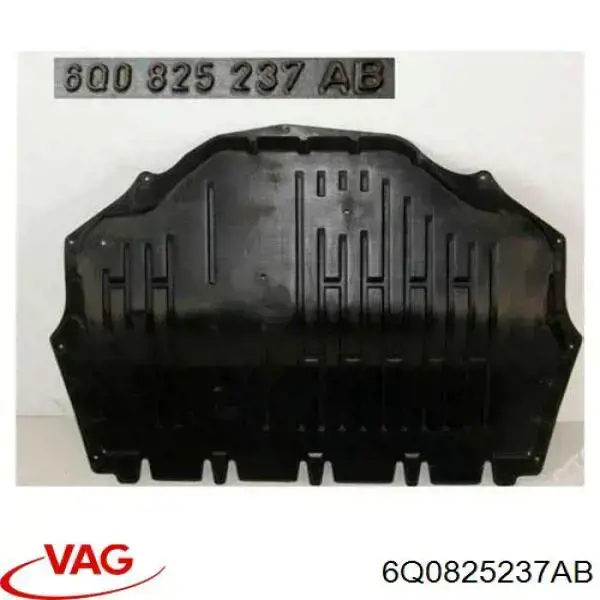 6Q0825237AB VAG protección motor / empotramiento