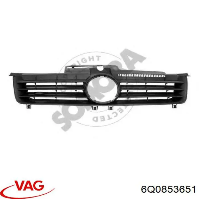 VG0212001 Prasco rejilla de radiador