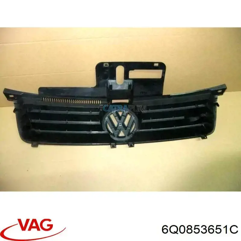 6Q0853651C VAG panal de radiador