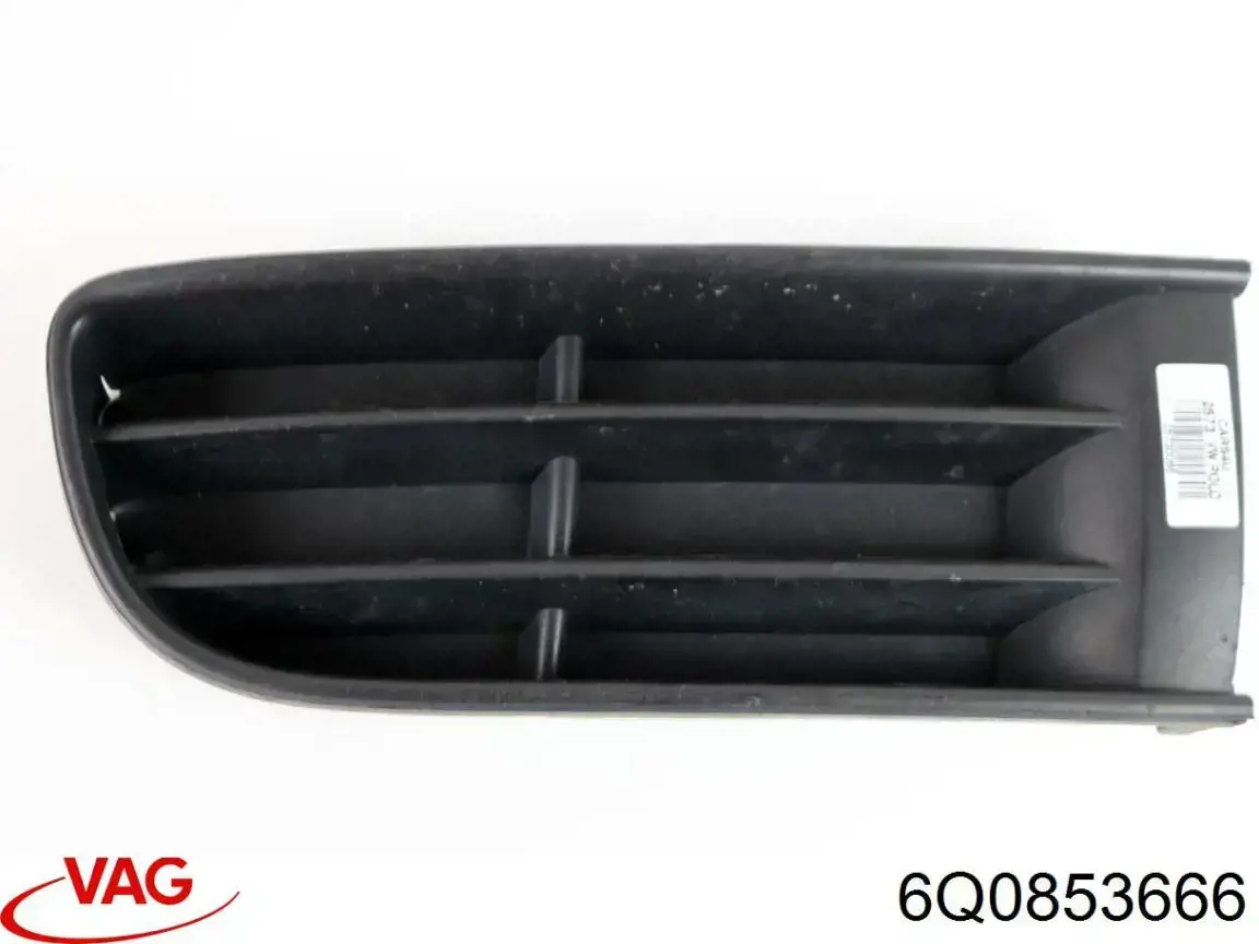 Comprar 6Q0853666 VAG Rejilla derecha del parachoques delantero