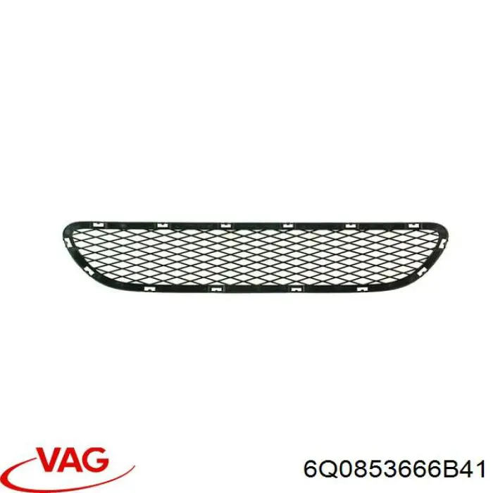 Comprar 6Q0853666B41 VAG Rejilla derecha del parachoques delantero