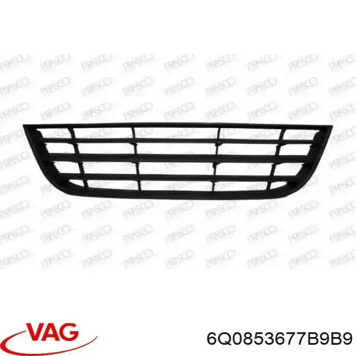 Comprar 6Q0853677B9B9 VAG Rejilla central del parachoques delantero