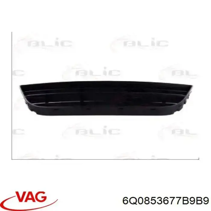 Rejilla de ventilación, paragolpes delantero, central VAG 6Q0853677B9B9 precio, desde 10,75 EUR