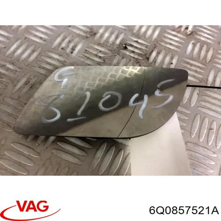 Cristal de espejo retrovisor exterior izquierdo VAG 6Q0857521A precio, desde 13,85 EUR