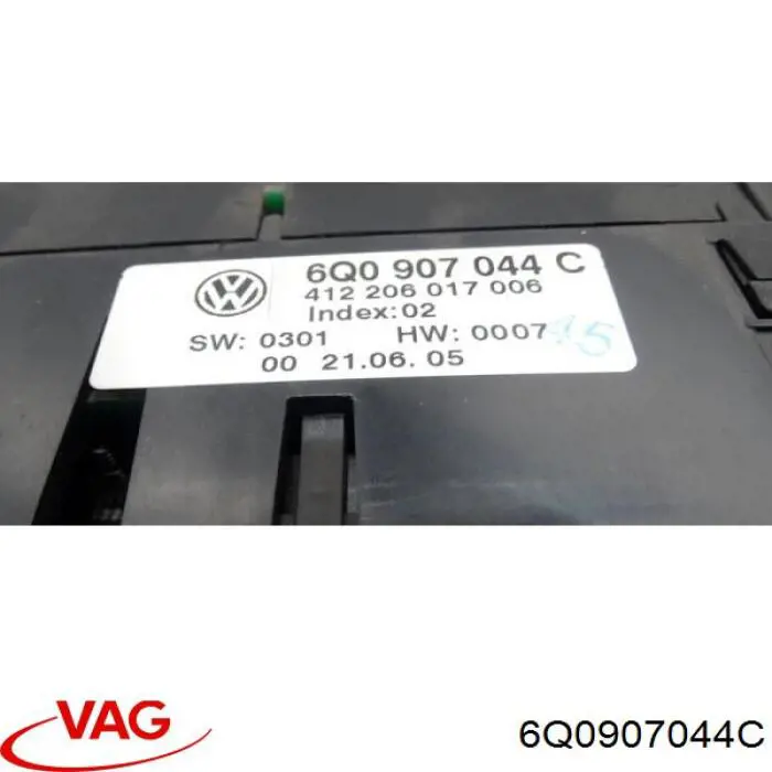 Módulo de modos de calefacción/aire acondicionado VAG 6Q0907044B precio, desde 78,41 EUR