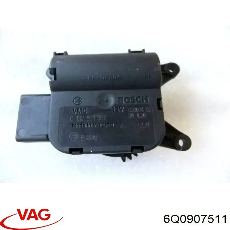 6Q0907511 VAG Actuador de compuerta de calefacción