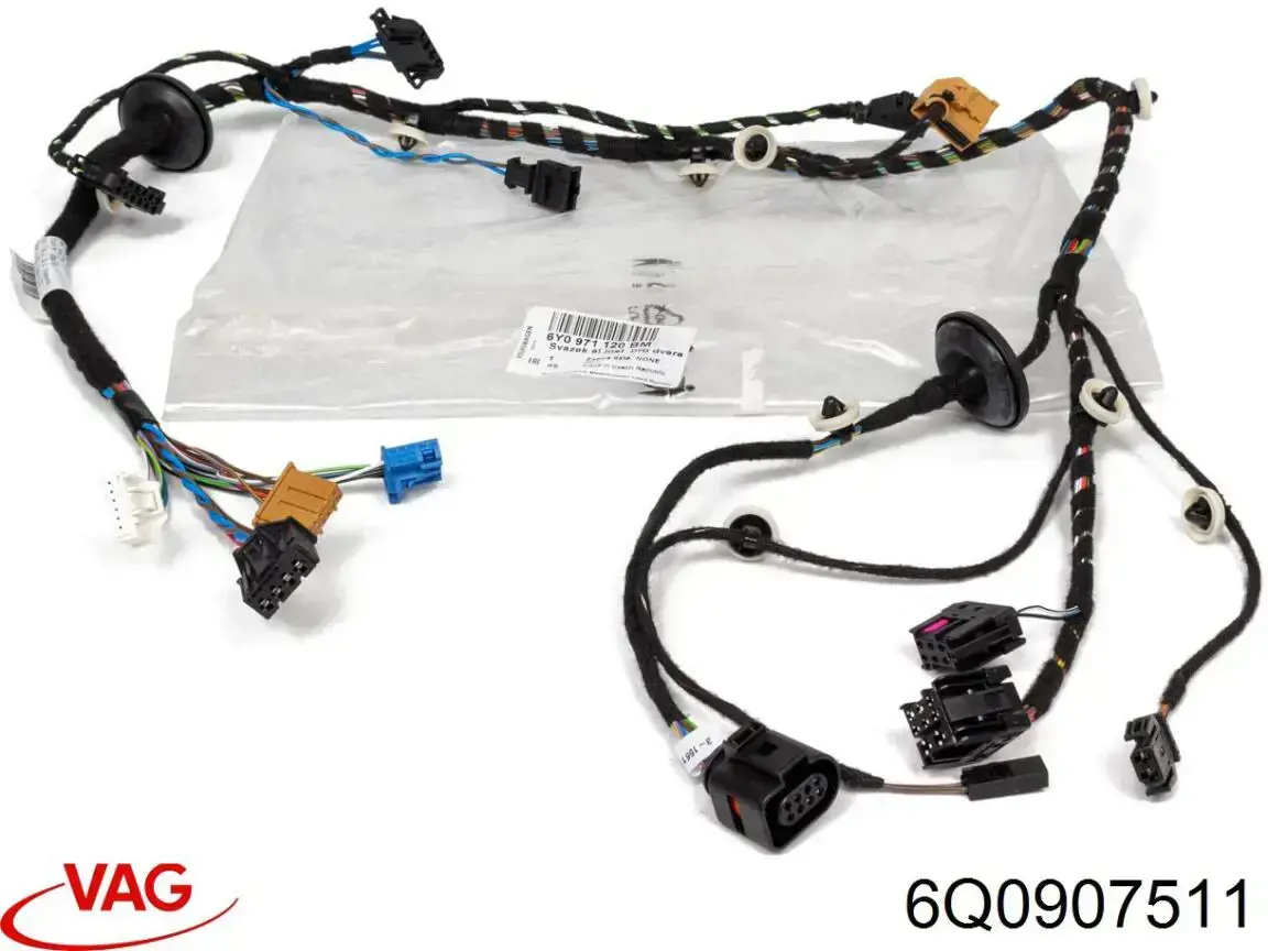 Actuador de compuerta de la calefacción 6Q0907511 VAG